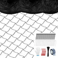 Unves 50 x 50 Ft Bird Netting, 2.4" Square Mesh Bird Net for Chicken Coop, Nylon Heavy Duty Poultry Netting Garden Protection for Chicken Run, Protect Plants Fruit Trees from Deer and Animals