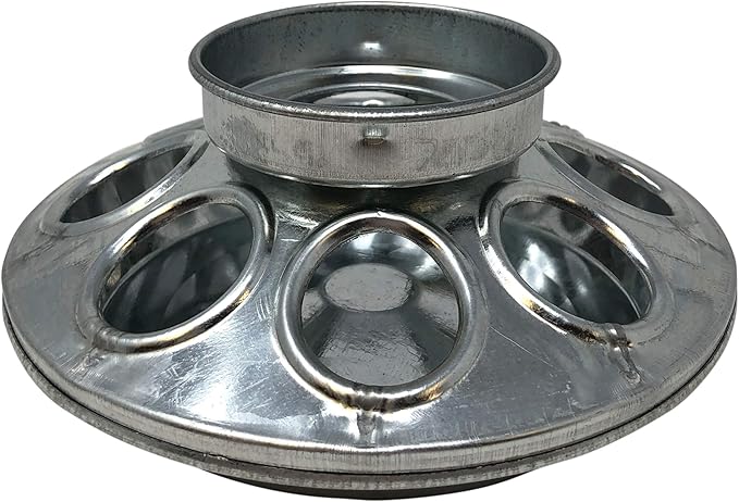 Harris Farms Galvanized Feeder Base Jar, 1 quart