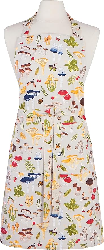 Now Designs Field Mushrooms Chef's Kitchen Apron