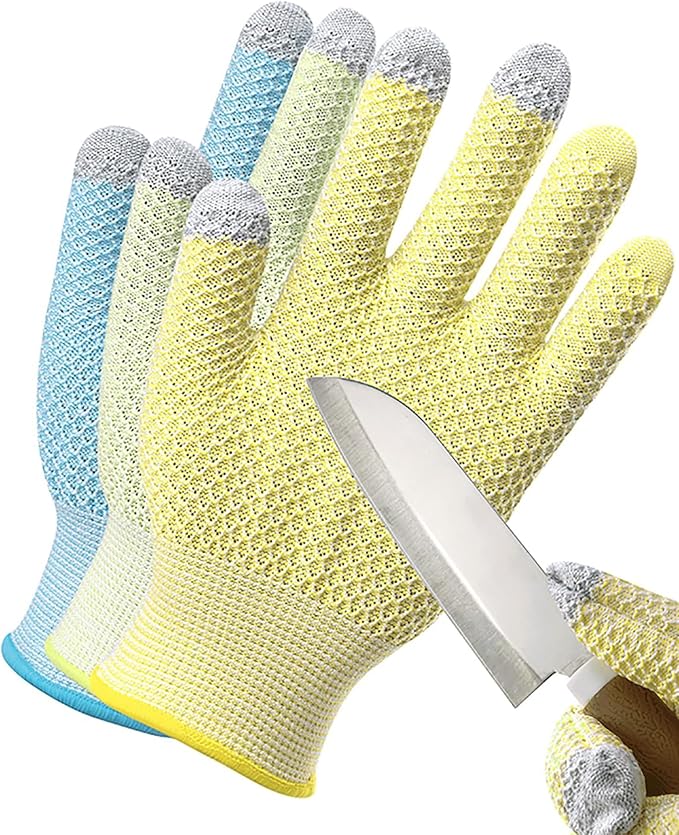 Fullsheild Cut Resistant Gloves Food Grade Level 5 Protection for Kitchen Anti Cut Gloves for Meat Cutting Woodworking