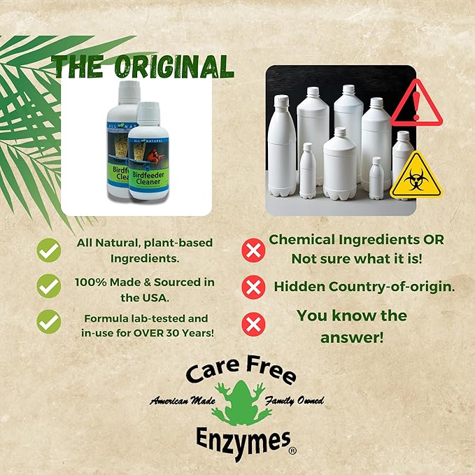 Care Free Enzymes Birdfeeder Cleaner