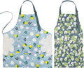 2 Pack Kitchen Apron with Hand Wipe,Water-drop Resistant with 2 Pockets Cooking Bib Aprons for Women Men Chef