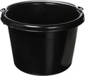 Fortiflex FORTEX Industries N400-8BX 24 Pail, 8 Quart, Black