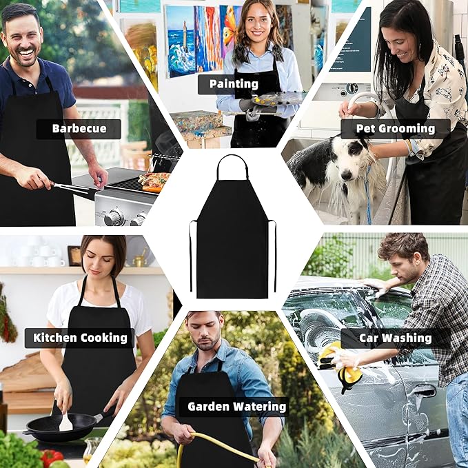 Heavy Duty Waterproof Apron - for Unisex Adult, Ultra Lightweight, Chemical Resistant Industrial Work Apron
