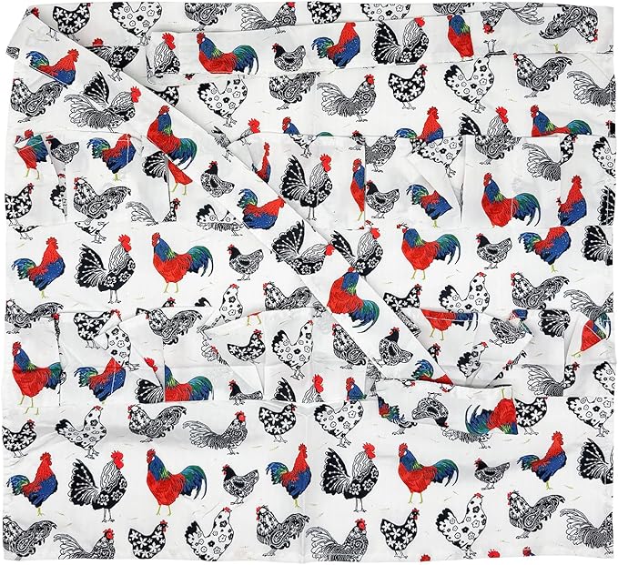 Egg Apron, Egg Collecting Apron with 12 Pockets for Fresh Eggs - Gathering Eggs from Chickens, Ducks, and Geese