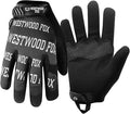 WESTWOOD FOX Gardening Working Gloves Leather Safety Thorn Proof Gloves for Mens & Women Flexible Heavy Duty Mechanic Gloves