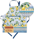 Maison d' Hermine 100% Cotton Apron for women with Pocket Kitchen Chef Apron for Men Cooking Easter Decorations