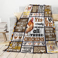 Chicken Throw Blanket | Gifts for Kids Boys Girls | Plush Cozy Rooster Bed Blanket for Home Decor | Decor for Bed/Couch/Sofa | 40"x50" Animal Lover Gifts