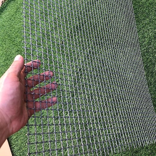15 Gauge Strong Galvanized Woven mesh 40"X24" 1/2" mesh|Delivered Flat|Poultry cage Netting -Anti-Rodent Steel mesh Crimped mesh Snake Fence Chicken Wire Fencing-Corrugated Wire