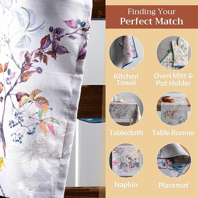 Maison d' Hermine 100% Cotton Apron for women with Pocket Kitchen Chef Apron for Men Cooking Easter Decorations