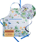 Maison d' Hermine 100% Cotton Apron for women with Pocket Kitchen Chef Apron for Men Cooking Easter Decorations