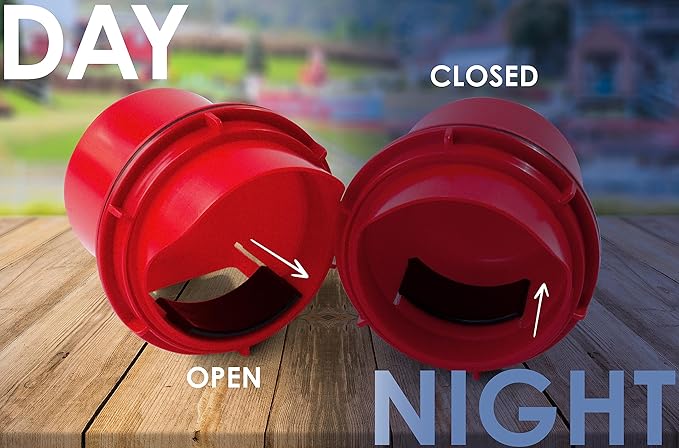 RentACoop Chick2Chicken DIY Medium 4-Port Feeder Kit with Built-in Slider Port Covers