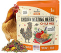 Roosty's Naturals Chicken Nesting Herbs - Chili Mix | 1LB Premium Nesting Herbs for Coop | Made in The USA | Chicken Treat and mixes with Coop Bedding as a Coop Refresher