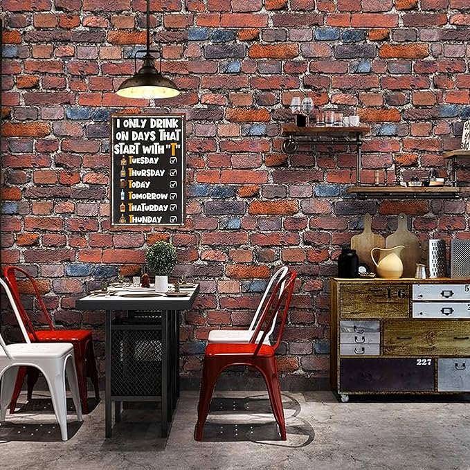 I Only Drink on Days That Start with T Metal Signs-Funny Decor Garage Gifts for Men,Wall Art Decor for Home Bar Pub Club Garage Man Cave Decor 8X12 Inches