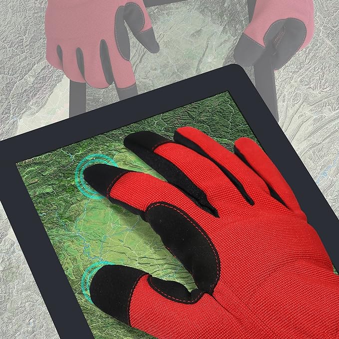 High Performance Work Gloves For Men(12 Pairs Pack), High Dexterity Touch Screen For Multipurpose,Excellent Grip (XX-Large)