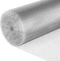 Hardware Cloth 1/2 inch 48 x 100 ft Galvanized Chicken Wire Fencing 19 Gauge Heavy Duty Hot Dip Galvanized Wire Fence Roll for Chicken Poultry Coop, Animal, Fencing,Garden Protection
