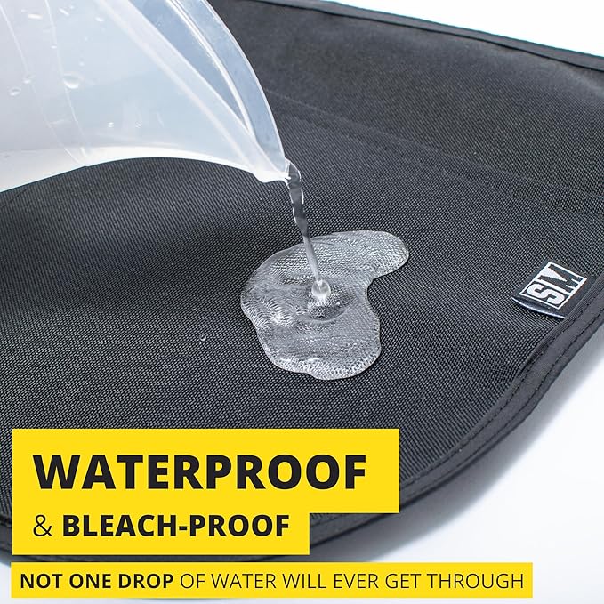 5-Pocket Waterproof Professional Cleaning Apron. Made for Pro Cleaners. Like a Cleaning Caddy Around Your Waist