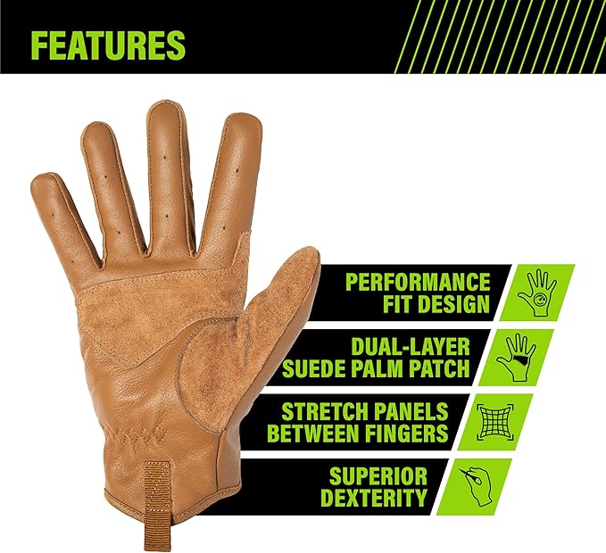 AWP Cowhide Leather Work Glove