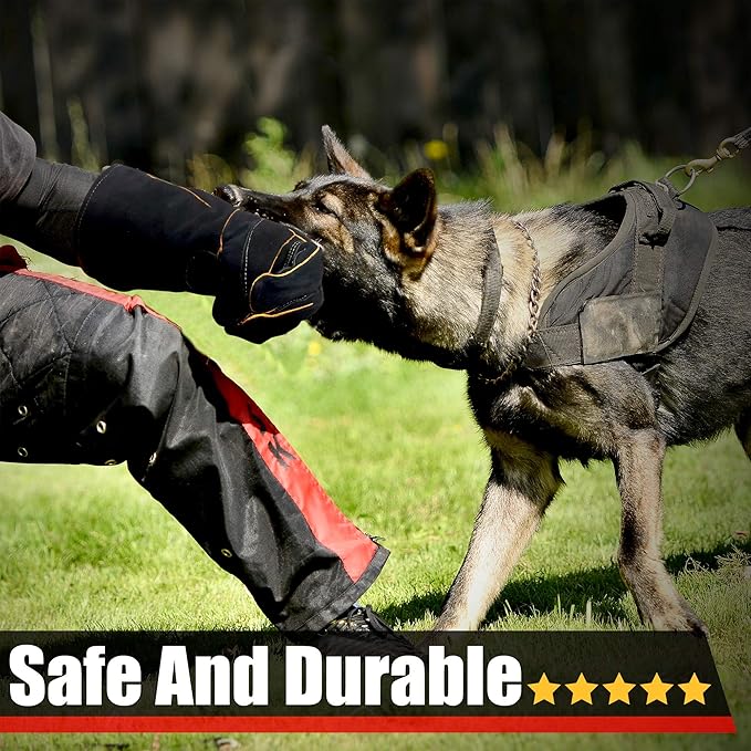 TIROTECHS Build Trust & Protect Your Hands - Bite-Proof Animal Handling Gloves for Safe & Loving Pet Care with Dogs and Cats