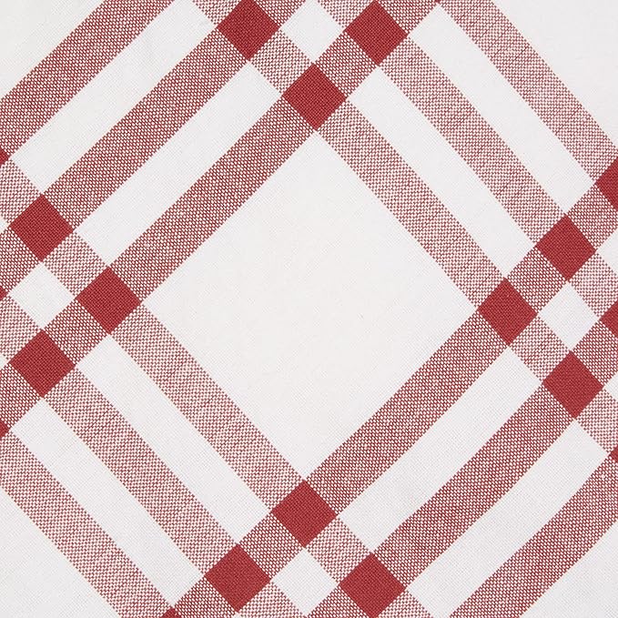 DII Home Sweet Farmhouse Kitchen Collection, Apron, Barn Red