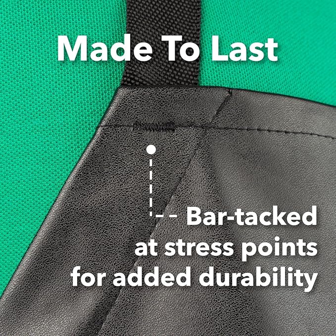 KNG Heavy Duty Waterproof Vinyl Apron Black - Pack of 2
