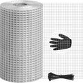 4in x 20ft Hardware Cloth Hot-Dip Galvanized Welded Wire Mesh - Heavy Duty 1/4inch 19 Gauge Chicken Wire Fencing for Garden, Chicken Coop, Rabbit Cage, Rodent & Predator Protection