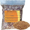 100% Natural Cedar Chips | Mulch | Great for Outdoors or Indoor Potted Plants | Dog Bedding | Pleasant Earthy Smell 8 Quarts