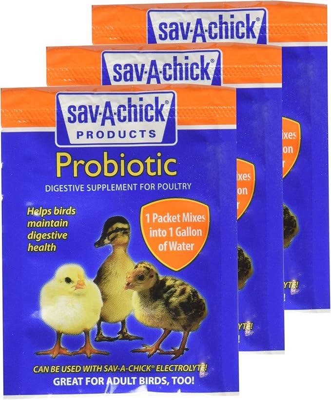 Sav-A-Chick Probiotic 3 packets .17oz