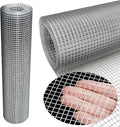 Hardware Cloth 16'' x 20' 1/4 in Galvanized Wire Mesh Roll (23 GA) Chicken Wire Fence Roll for Chicken Pen/coop Fences, Screen mesh, Rabbit/Snake Fences, Poultry enclosures, Handicraft Making, etc.