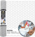 Chicken Wire 24 in x 100 FT x 1” Mesh x 20GA | Poultry Wire Netting | Hot Dipped Galvanised | Hexagonal Galvanized Mesh for Chicken Coop, Rabbit Fence (PM 24 x 100)