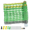 Electric Fence Netting, 47.2" H x 164' L, Portable Double Pointed Sheep Netting Fence for Hog, Dogs, Deer, Goats, Used in Backyards, Farms and Ranches
