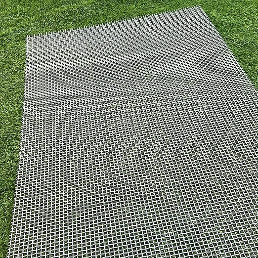 17 Gauge Strong Galvanized Woven Mesh 1/4" Holes 40"X24" Delivered Flat|Poultry Cage Netting-Anti-Rodent Steel Mesh Crimped Mesh Snake Fence Chicken Wire Fencing-Corrugated Wire Privacy Fence