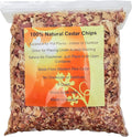 100% Natural Cedar Chips,Mulch,Repellent (4 Quart Shavings FBM)
