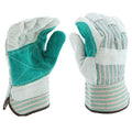 West Chester 500DP Split Cowhide Leather Glove - [Pack of 12 Pairs] 10.5 in. (L), 5 in. (W), Large Double Palm Glove with 2.5 in. Safety Cuff