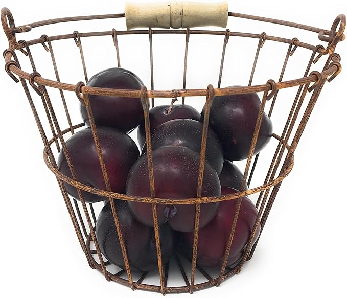 Hearthside Collection Small Wire Egg Basket