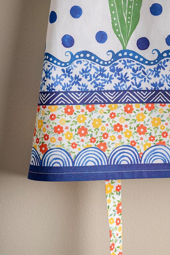 Maison d' Hermine 100% Cotton Apron for women with Pocket Kitchen Chef Apron for Men Cooking Easter Decorations