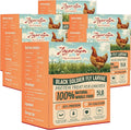 30LB Non-GMO Dried Black Soldier Fly Larvae for Chicken – 85X More Calcium Grubs Than Mealworms for Strong Eggshells & Healthy Growth - High Protein for Chickens, Birds, Ducks, Geese & Pets