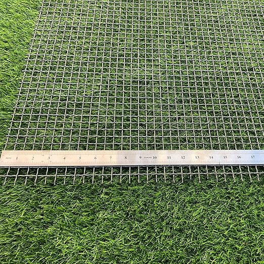 15 Gauge Strong Galvanized Woven mesh 40"X24" 1/2" mesh|Delivered Flat|Poultry cage Netting -Anti-Rodent Steel mesh Crimped mesh Snake Fence Chicken Wire Fencing-Corrugated Wire