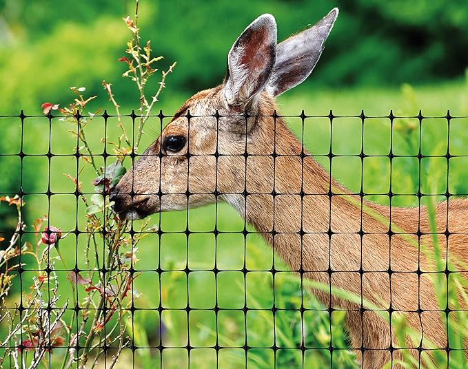 Tenax 084060 2A130002 Deer Fence Kit, 7' x 100'