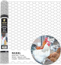 Chicken Wire 48 in x 100 FT x 2” Mesh x 20GA | Poultry Wire Netting | Hot Dipped Galvanised | Hexagonal Galvanized Mesh for Chicken Coop, Rabbit Cage, Fence Barrier PM48x100x2