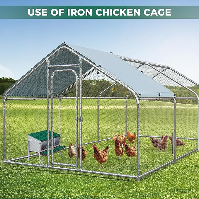 Elegant 3-Hole Metal Chicken Nesting Box with Stand – Waterproof Roof, Removable Tray & Easy Egg Collection – Stable Non-Slip Base for Poultry Coops, Backyards & Farms (Green)