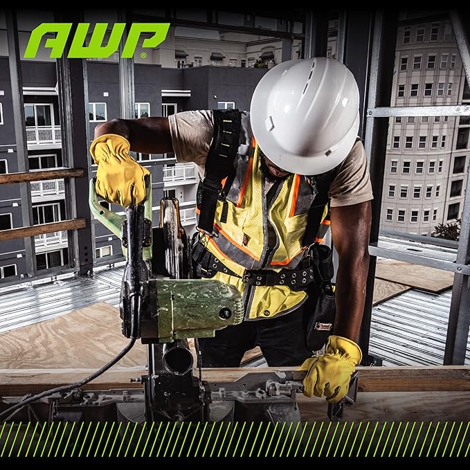 AWP Men's Leather Work Gloves