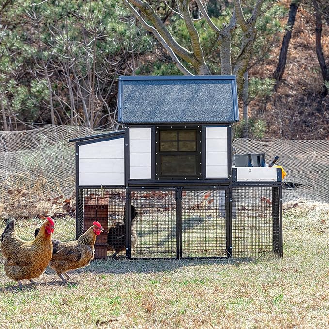 COLORPAPA 2 Pack Shed Windows,18" x 23" Flush Mount Small Window,Sliding Windows with Tempered Glass and Fiberglass Screen Shed, Chicken Coop, Playhouse, Household, Garage, Barns (Black)