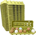 Pecking order Green Paper Pulp Egg Cartons - 50 Pack