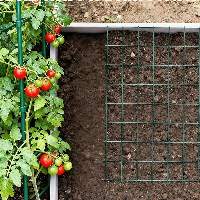 Wire Mesh Roll for Poultry Cages 36IN x50FT- Heavy Duty Fencing Net for Farm Garden Animal Plant Protection, Chicken Wire Fence, Easy to Install Fencing for Rabbits, Birds, Vegetables (Green)