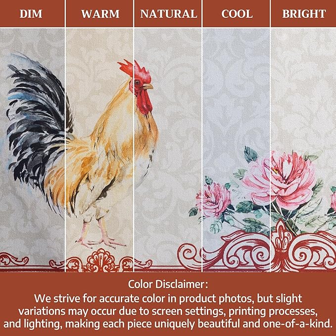 Maison d' Hermine 100% Cotton Apron for women with Pocket Kitchen Chef Apron for Men Cooking Easter Decorations