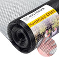 24in x 50ft Black Hardware Cloth 1/4 inch 23Ga PVC Coated Wire Mesh Vinyl Coated Fence, Welded Metal Chicken Wire Fencing Roll, Garden Plant Fencing, for Chicken Coop and Home Improvement