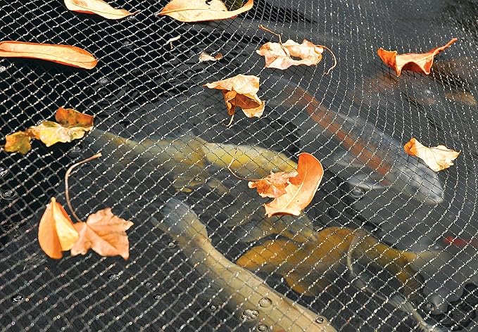 Hozelock - Pond Protection Net 2 x 3 m : Ideal for Protecting the Pond from Leaves, Large Debris and Predators: Supplied with 4 Stakes [1730 0000]