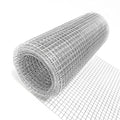 12IN x 20FT Hardware Cloth 1/4 inch Chicken Wire Fencing 23Ga, Hot Dipped Galvanized After Welding Garden Plant Supports Welded Metal Chicken Wire Fence, Poultry Animal Netting Cage Screen