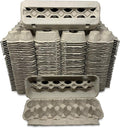 Cackle Hatchery Vented Paper Pulp Egg Cartons Holds 1 Dozen Chicken Eggs (72 Pack)